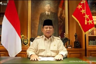 Presiden RI Prabowo Subianto, 9 Februari 2025. (ss/youtube sekretariat presiden/mp)