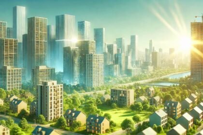 Ilustrasi kota modern yang mencerminkan pasar properti yang stabil dan berkembang. (lh/mp)