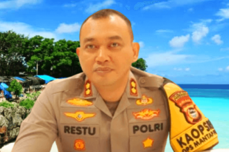 Restu Wijayanto, seorang perwira polisi lulusan Akademi Kepolisian (Akpol) tahun 2004.