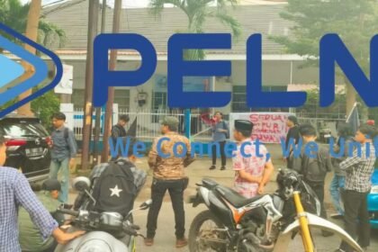 Pelni Makassar merespon Aspirasi Mahasiswa terkait monopoli pengadaan BBM, Maret 2025. (pl/mp)