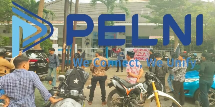 Pelni Makassar merespon Aspirasi Mahasiswa terkait monopoli pengadaan BBM, Maret 2025. (pl/mp)