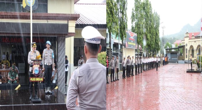 Polres Enrekang gelar Operasi Ketupat 2025.