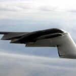 Pesawat pengebom B-2 Spirit Amerika Serikat.