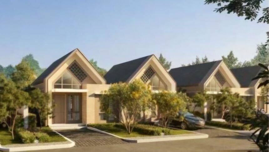 Ilustrasi rumah tapak. (mp)