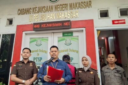 Kasus dugaan korupsi proyek pembangunan Smart Toilet di Kecamatan Sangkarrang.