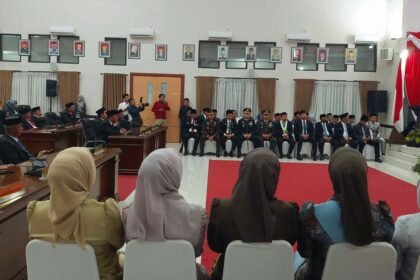 Rapat Paripurna DPRD, (3/3/2025).