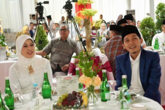 Acara buka puasa bersama menyambut bulan suci Ramadhan 1446 H di halaman Kantor Kejaksaan Tinggi Jawa Timur (Kejati Jatim) pada Selasa sore lalu, 4 Maret 2025.