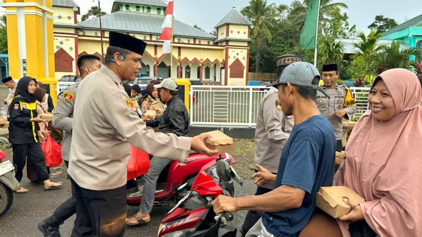 Polres Gowa tebar ebahagiaan Ramadan 2025.