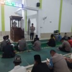 Wakapolres Gowa safari kamtibmas di Masjid Besar Malakaji, Jum'at (14/3/2025).