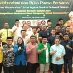 Silaturahmi dan buka puasa lintas agama, teguhkan harmoni dan persatuan di Makassar, Sabtu (15/3/2025).