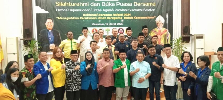 Silaturahmi dan buka puasa lintas agama, teguhkan harmoni dan persatuan di Makassar, Sabtu (15/3/2025).