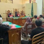 Dalam persidangan, empat saksi dihadirkan terkait kematian korban, Rusman Maralen Situngkir di Medan, (17/3/2025).