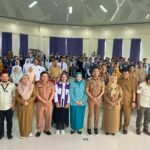 Bupati dan Ibu Bupati Enrekang hadiri musrenbang anak di Aula Dispustaka Enrekang pada Selasa (18/3/2025).