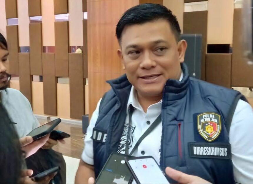 Direktur Reserse Kriminal Khusus (Dirreskrimsus) Polda Metro Jaya, Kombes Ade Safri Simanjuntak.