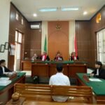 Sidang korupsi PT Surveyor Indonesia Pengadilan Negeri Makassar, Maret 2025. 