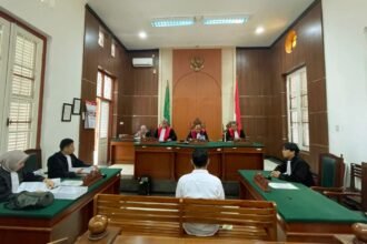 Sidang korupsi PT Surveyor Indonesia Pengadilan Negeri Makassar, Maret 2025. 
