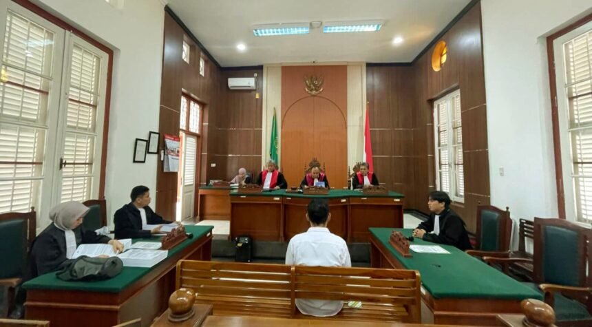 Sidang korupsi PT Surveyor Indonesia Pengadilan Negeri Makassar, Maret 2025. 