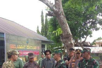 Kunjungan Pangdam di Enrekang, Pemda siap dukung program TNI, (22/3/2025).
