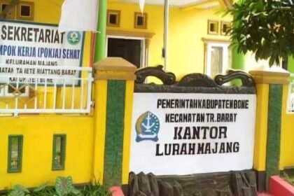 Kelurahan Majang, Kecamatan Tanete Riattang Barat, Kabupaten Bone, Sulawesi Selatan.