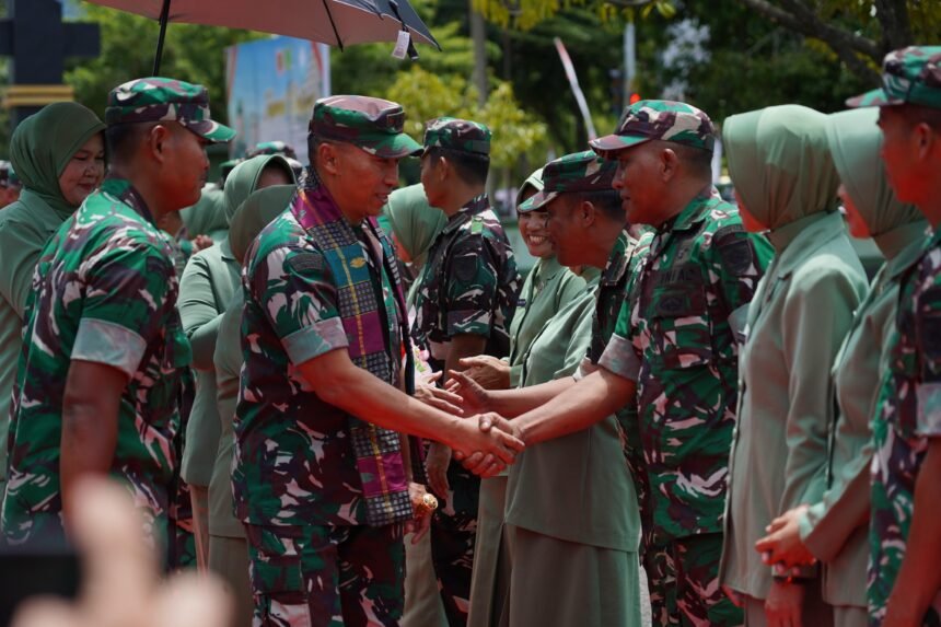 Pangdam XIV/Hasanuddin kunjungi Toraja dan Palopo, (23/3/2025).