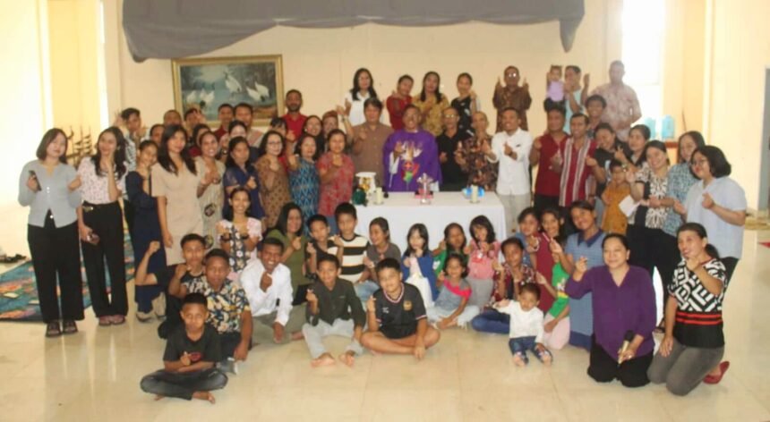 Rekoleksi Rukun Santo Marselinus di Pucak Teaching Farm, Kecamatan Tompobulu, Kabupaten Maros.