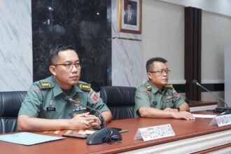 Aspers Kasdam XIV/Hasanuddin ikuti sosialisasi perubahan suku bunga KPR TWP AD secara virtual.