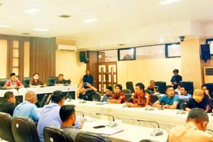 Rapat Dengar Pendapat (RDP) yang berlangsung pada Senin (24/3/2025) di DPRD Kota Makassar terkait PHK massal.
