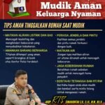 Tips aman tinggalkan rumah saat mudik dari Kapolres Gowa, (26/3/2025).