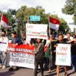 Aliansi Masyarakat Sragen gelar aksi simpatik, (29/3/2025).