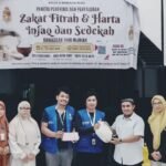 UPZ Al Markaz Al Islami salurkan zakat untuk perempuan korban kekerasan di Makassar melalui Unit Pelaksana Teknis Daerah Perlindungan Perempuan dan Anak (UPTD PPA) Kota Makassar, (29/3/2025).