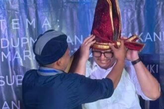 Gerakan Mahasiswa Kristen Indonesia (GMKI) Cabang Makassar menggelar ibadah puncak perayaan Dies Natalis ke-72 dan beri rekomendasi untuk Prima Surbakti, (29/3/2025).