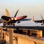 Jet terlihat dari kapal induk, (2025). (rtnews/ho/mp)