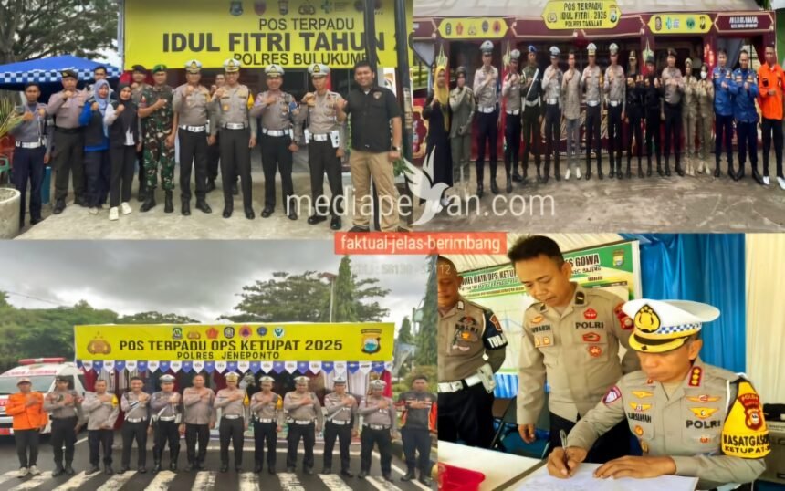 Operasi Ketupat Pallawa 2025 di Sulsel berakhir sukses (26 Maret hingga 8 April 2025).