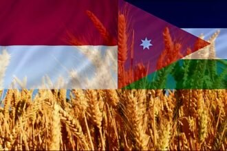 Kolase: Indonesia dan Yordania menjalin kerja sama teknologi gandum dan pupuk fosfat di tahun 2025. (mediapesancom)