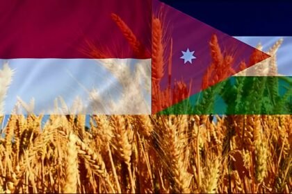 Kolase: Indonesia dan Yordania menjalin kerja sama teknologi gandum dan pupuk fosfat di tahun 2025. (mediapesancom)