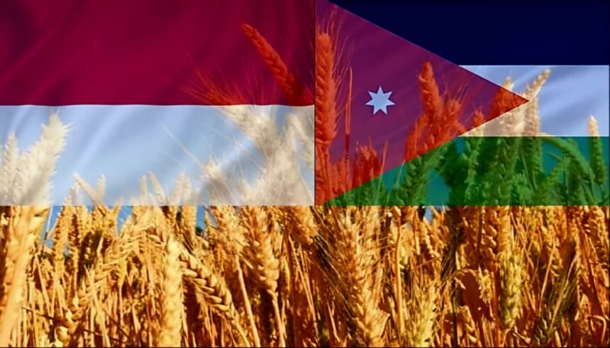 Kolase: Indonesia dan Yordania menjalin kerja sama teknologi gandum dan pupuk fosfat di tahun 2025. (mediapesancom)