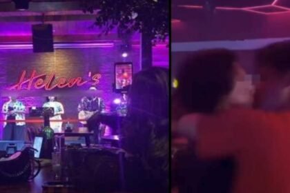 Kontroversi video viral LGBT di klub malam Makassar. (sc.ig.@gowaviral/ho)