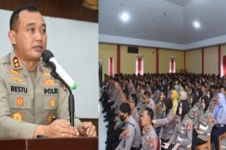 Kepala Kepolisian Resor (Kapolres) Bulukumba, AKBP Restu Wijayanto, S.I.K, menggelar pertemuan perdana, Selasa (22/4/2025), di Aula Parama Satwika Mapolres Bulukumba.