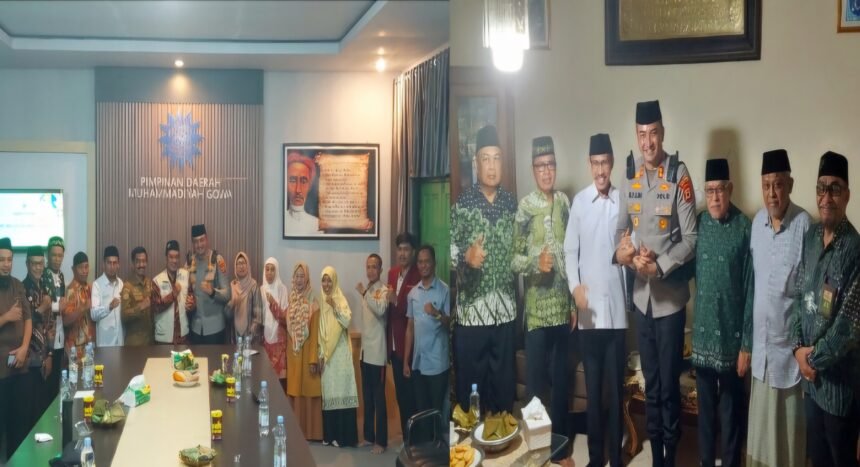 Kapolres Gowa AKBP Muhammad Aldy Sulaiman, S.I.K., M.Si., menggelar kunjungan silaturahmi ke dua organisasi keagamaan besar di Kabupaten Gowa, Selasa (22/4/2025).