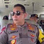 Kapolri di udara pantau arus balik Lebaran 2025. 