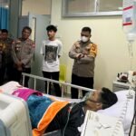 Solidaritas Polisi Gowa, Kapolres Besuk Personel Terbaring Sakit