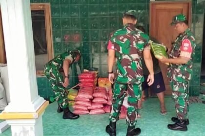 Babinsa dukung petani hadapi musim tanam, (11/4/2025).