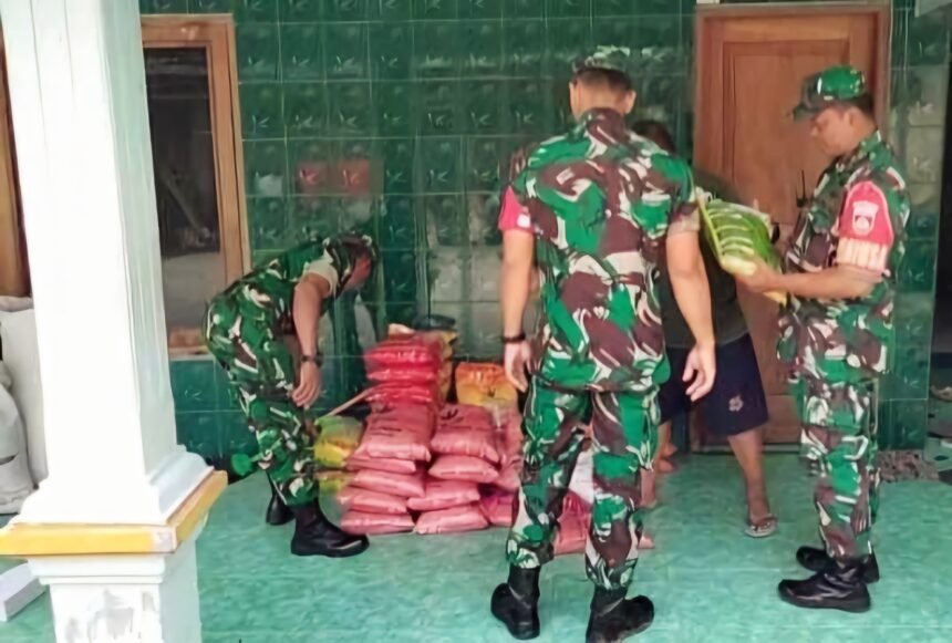 Babinsa dukung petani hadapi musim tanam, (11/4/2025).