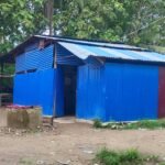 Lokasi bak rendaman yang menggunakan B3 di kawasan pemukiman warga, tepatnya di Jalur B, Desa Persiapan Wansait, Kecamatan Waelata, Kabupaten Buru, Maluku.