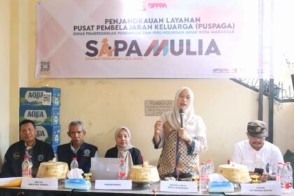 Makassar luncurkan program SAPA MULIA untuk perlindungan perempuan dan anak di tingkat kelurahan, (11/4/2025).
