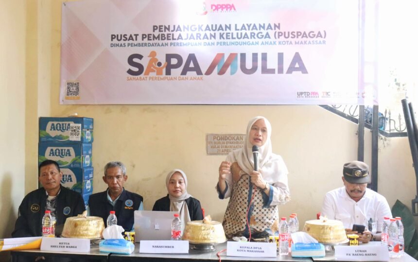 Makassar luncurkan program SAPA MULIA untuk perlindungan perempuan dan anak di tingkat kelurahan, (11/4/2025).