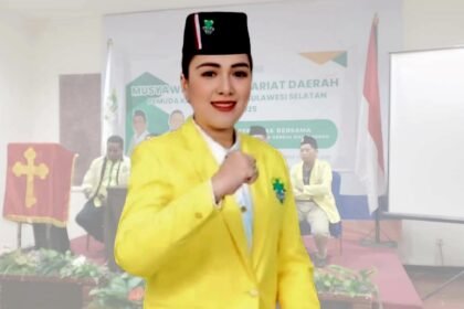 Erika Tansil Terpilih sebagai Ketua Pemuda Katolik Sulsel 2025–2028 pada 12–13 April 2025 di Hotel Grand Imawan, Makassar.