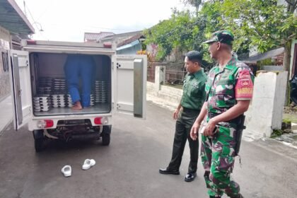 Kodim 0724/Boyolali tinjau kesiapan Satuan Pelayanan Pemenuhan Gizi (SPPG) di Kecamatan Boyolali, (14/4/2025).