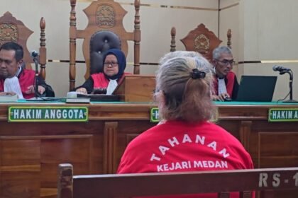 Soal Perkara Dosen Bunuh Suami di Pengadilan Negeri Medan, April 2025.