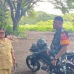 Lurah Mario, Kecamatan Mariso bersama Babinsa, (14/4/2025).